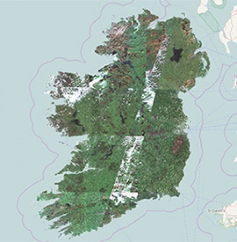 Sentinel 2 Map of Ireland